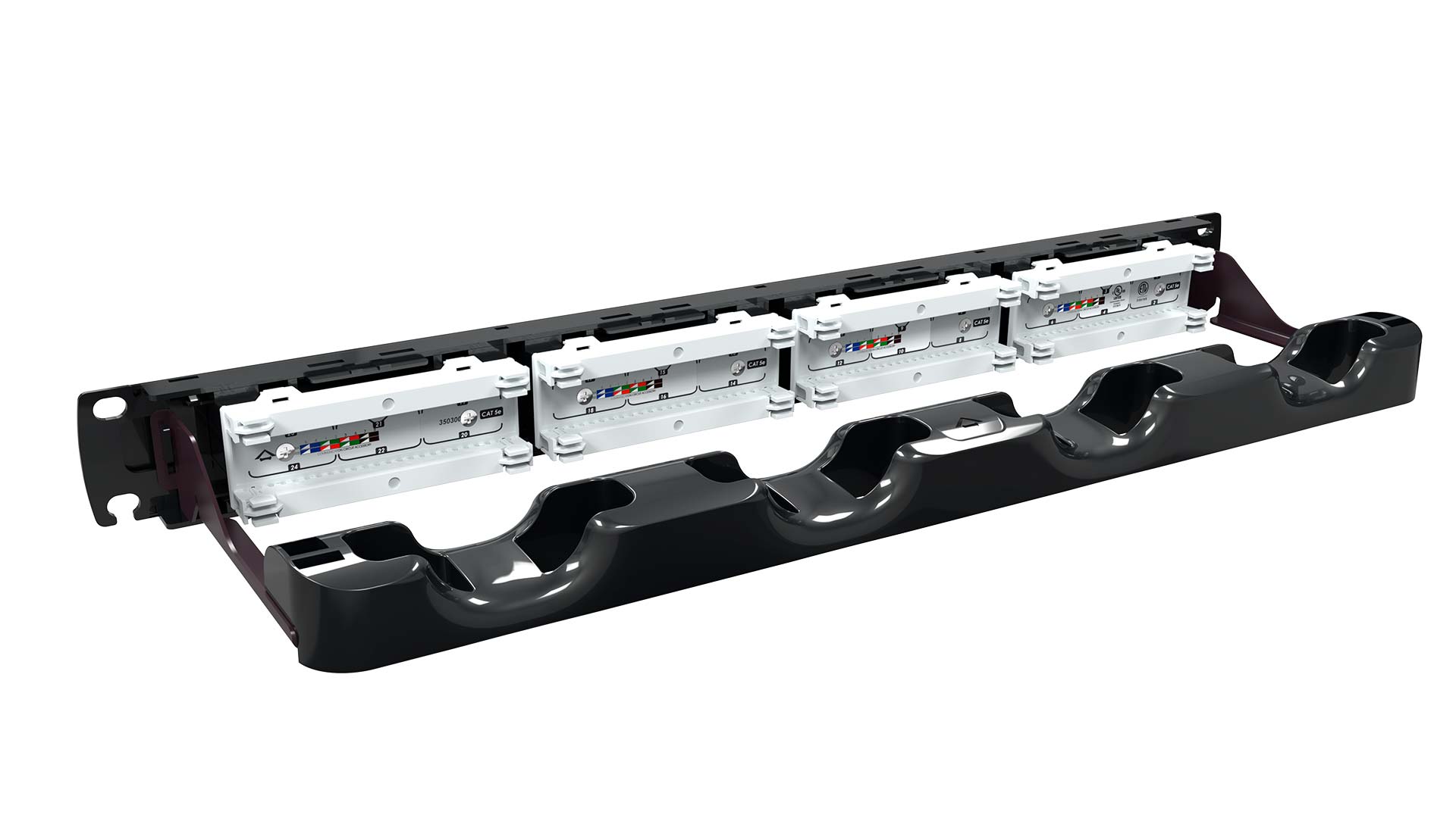 24 PORT CAT.5E MULTILAN MODULAR PATCH PANEL | Furukawa