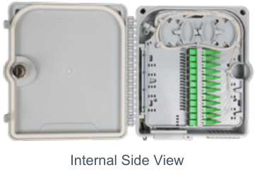 SlimBox 12-Fiber Indoor/Outdoor Enclosure