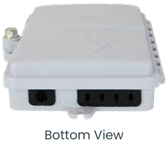 SlimBox 4-Drop Port Indoor/Outdoor Enclosure