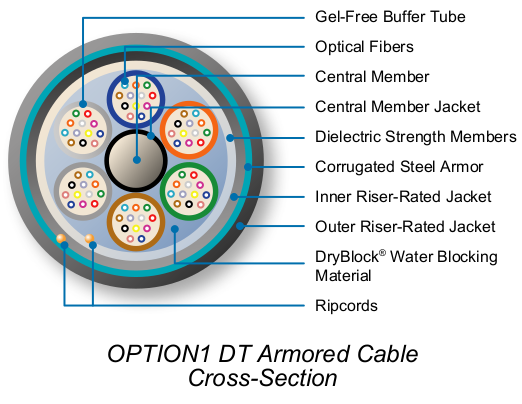 OPTION1 DT Armored Cable