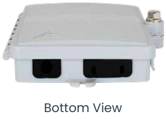 SlimBox 2-Drop Port Indoor/Outdoor Enclosure