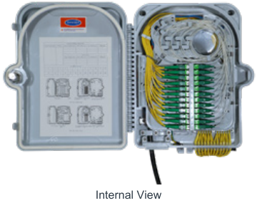 SlimBox 24-Fiber Indoor/Outdoor Enclosure