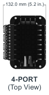 Mid-Span Clamshell Hardened Terminal