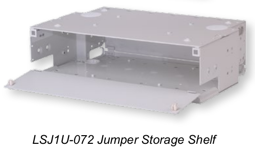 Fiber Optic Jumper Storage Shelf