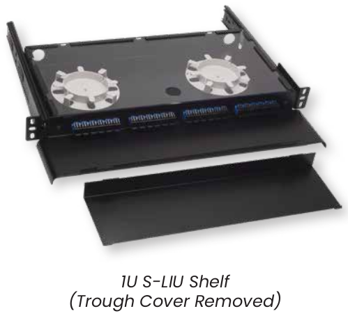 1U Shelves: Fixed & Sliding - 1U S-LIU/F-LIU
