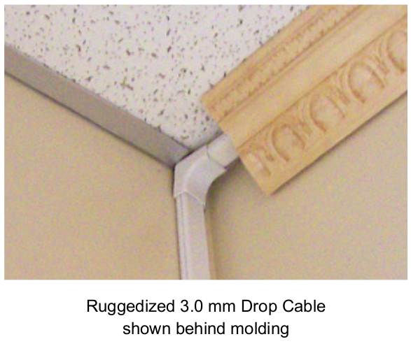 Ruggedized 3.0 mm Drop Cable
