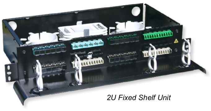 2U Shelves: Fixed & Sliding - 2U S-LIU/F-LIU