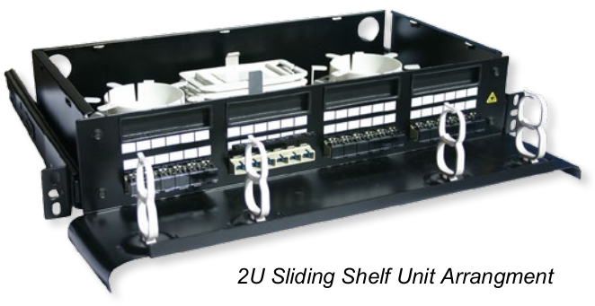 2U Shelves: Fixed & Sliding - 2U S-LIU/F-LIU